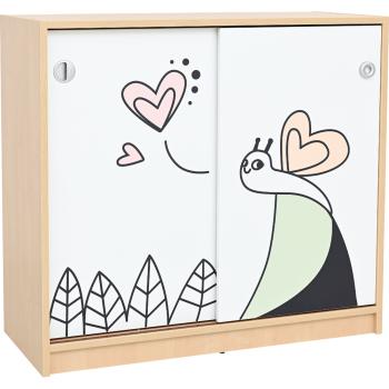 Phantasiewelt Schrank mit Schnecke