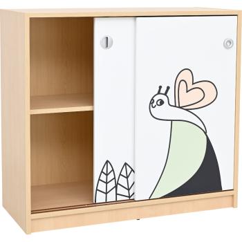 Phantasiewelt Schrank mit Schnecke