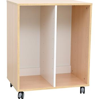 Quadro Regal M auf Rollen, für Kunststoffbehälter, B 70