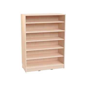 Echtholz Regal L, 5 Einlegeböden (098519)