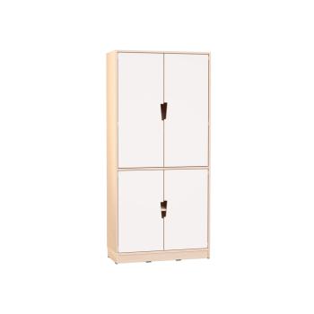 Echtholz Hochschrank H 192 cm, viertürig (098532)
