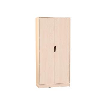 Echtholz Hochschrank H 192 cm, T 39 cm (098533)