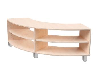 Echtholz Schrank S Viertelkreis (098546)