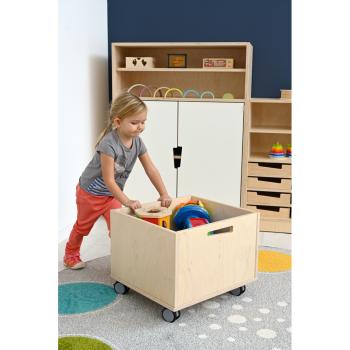 Echtholz Rollbehälter (098551)