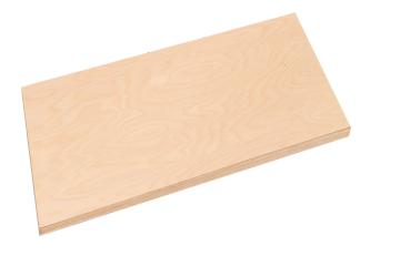 Echtholz Zusatzboden für Fach B 45 x T 60 cm