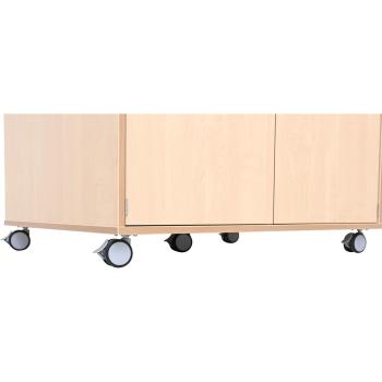 Flexi Rollschrank mit Metallkörben