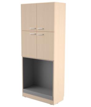 Grande Hochschrank XXL, mit Sitznische SH 22 cm