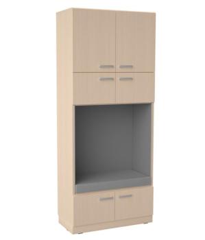 Grande Hochschrank XXL, mit Sitznische SH 57 cm