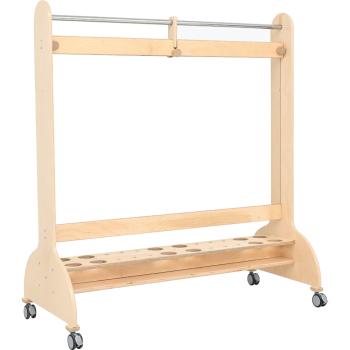 Maltafel, mobil, mit fahrbarem Malwagen