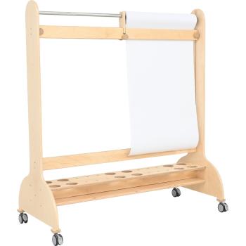 Maltafel, mobil, mit fahrbarem Malwagen