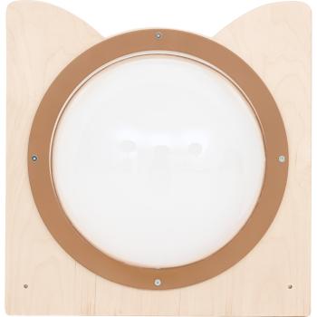 Holztrennwand Flora 11, Bullauge