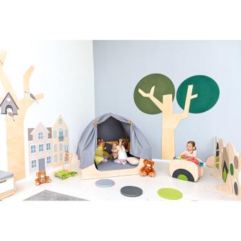 Sinneshöhle, gepolstert