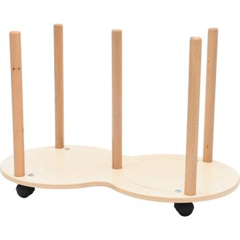 Mobiler Ständer für 30 Sitzkissen (Breite bis 35 cm)