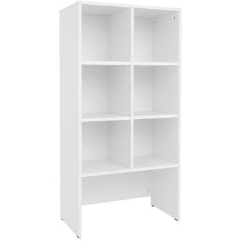 Quadro - Mehrfunktionen-Schrank XL für Rollbehälter, B 79, weiss