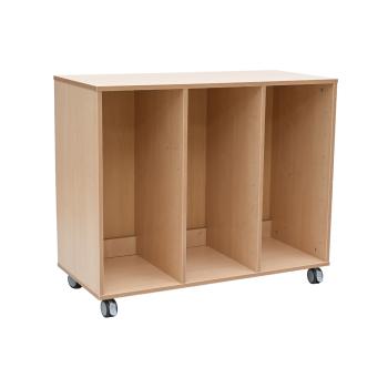 Flexi Regal M für Kunststoffbehälter, B 104, auf Rollen