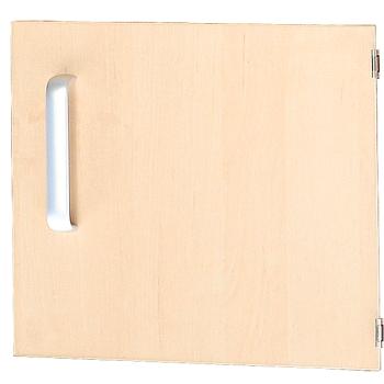 Tür einzeln für Schrank S, Scharniere rechts - Birke