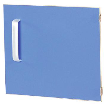 MyTibo GmbH - Tür einzeln für Schrank S, Scharniere rechts - blau