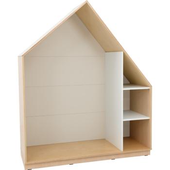 Quadro - Häuschen mit 2 Einlegeböden, Ahorn - beige