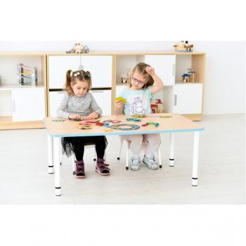 Tischplatte Quadro rechteckig, 120x65 cm