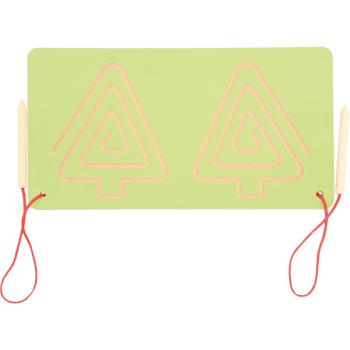 Symmetrisches Doppel-Labyrinth - Tannenbäume