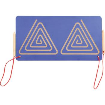 Symmetrisches Doppel-Labyrinth - Dreiecke