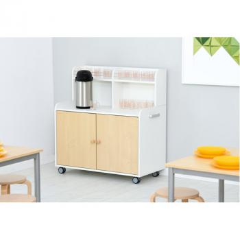 Türen für Küchenbüffet, Birke