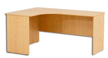 Vigo L-Schreibtisch, Buche, Sitzplatz rechts
