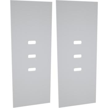 Regenbogen Garderobentür - grau, 2 Stk.