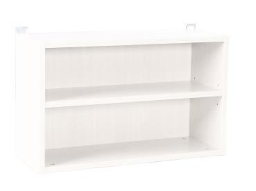 Hängeregal, B 65, weiss