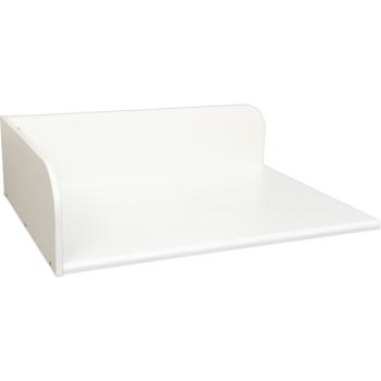 Arbeitsplatte mit Aufkantung, Tiefe 75 cm