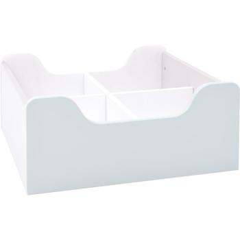 Quadro - quadratische Bücherkiste, weiss