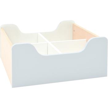 Quadro - quadratische Bücherkiste, Ahorn