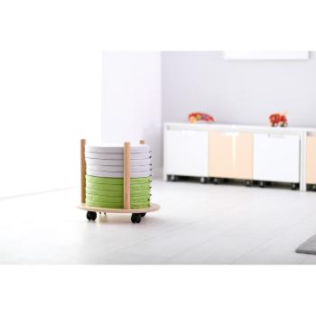 Mobiler Ständer für 10 Regenbogenkissen (Neu 098967)