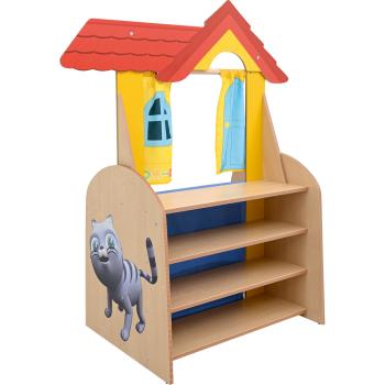 Puppentheater - Katze und Hund