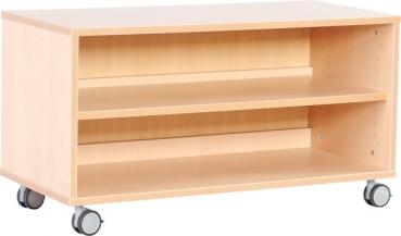 Flexi Schrank S mit 1 Fachboden, B 89, auf Rollen