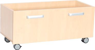 Behälter auf Rollen, Birke
