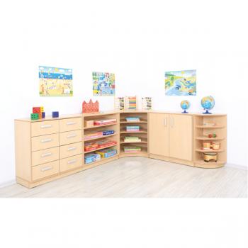 Eckschrank M, Seitenwand: 41,5 cm