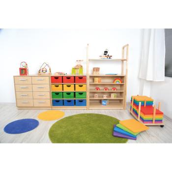 Mobiler Ständer für 20 Sitzkissen (Breite bis 35 cm)