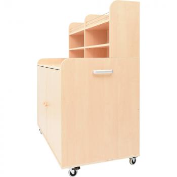 Küchenbüffet auf Rollen, gross - Ahorn