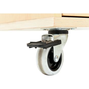 Küchenbüffet auf Rollen, gross - Ahorn