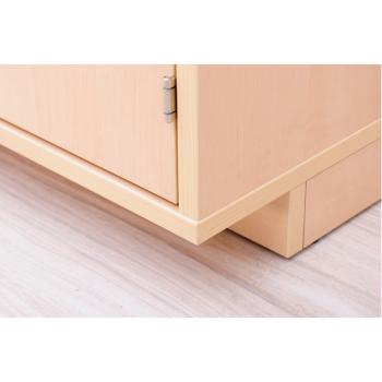 Wickelkommoden-Landschaft 2 mit Waschbecken, T 75 cm