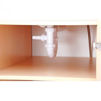 Wickelkommoden-Landschaft 2 mit Waschbecken, T 75 cm