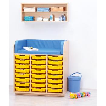 Wickelauflage, Seitenteile aufstellbar, gross