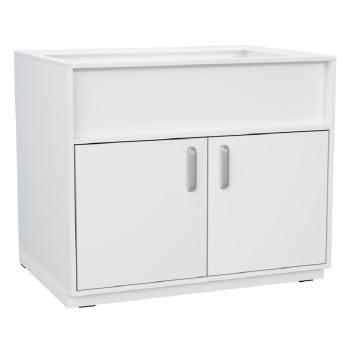 Badewannen- oder Waschbeckenschrank Grundversion (ohne Arbeitsplatte) weiss