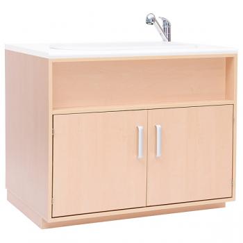 Badewannen- oder Waschbeckenschrank Grundversion, Birke (ohne Arbeitsplatte)