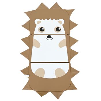 3-teilige Matte mit Tiermotiv, Igelchen