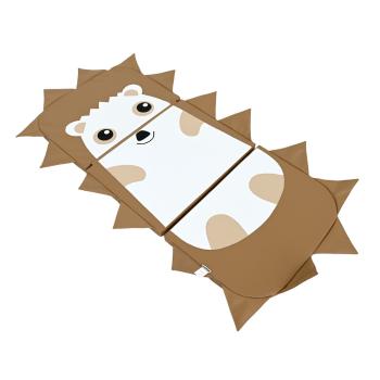 3-teilige Matte mit Tiermotiv, Igelchen