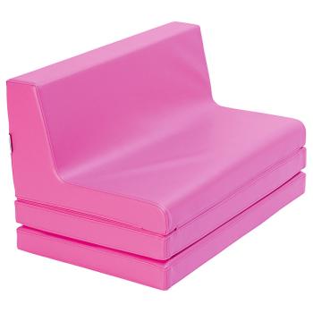 Klappbare Sitzbank, rosa