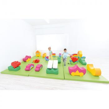 Schaumstoffelement - Bunte Blume