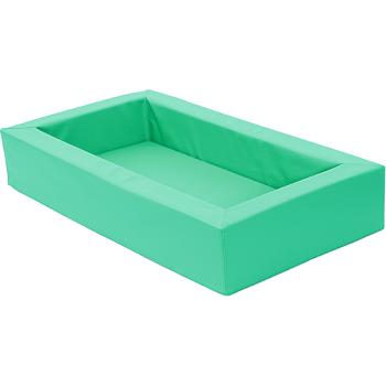 Schaumstoffbett, grün